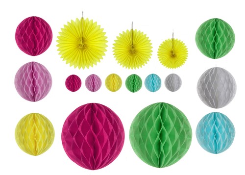 Wabenball set papierwaben - set,