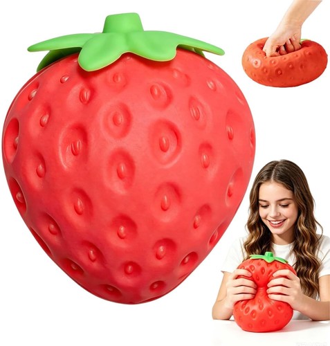 Xxl squishy erdbeere 20cm - squishy,