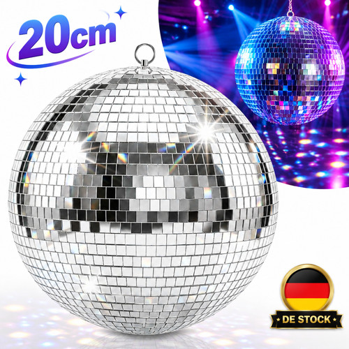 Discokugel spiegelkugel 20cm - discokugel,