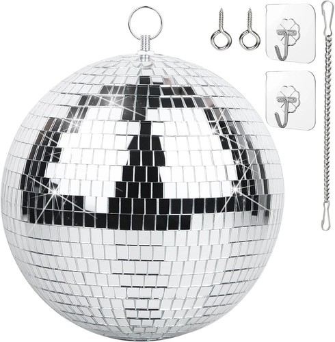 Spiegelkugel 20cm silber