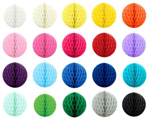 Wabenball aus papier auswahl - aus,